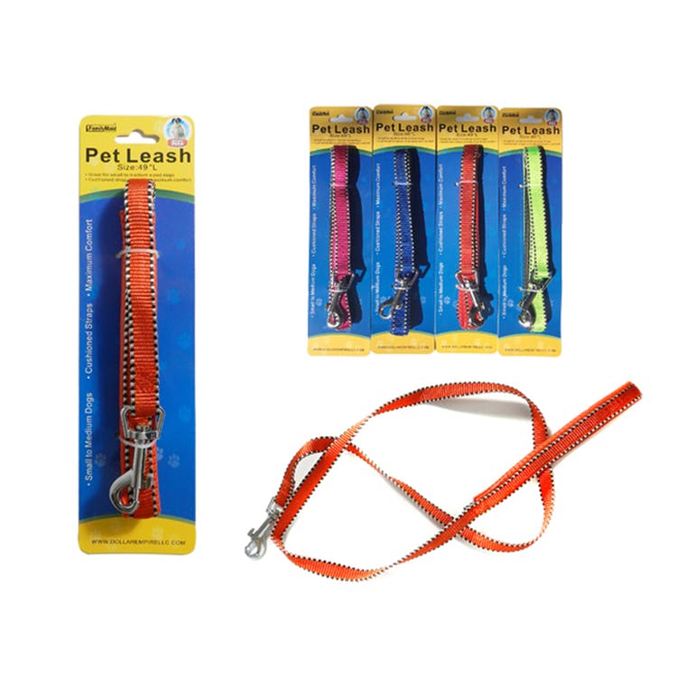 Pet Leashes - Assorted Color 49" 2