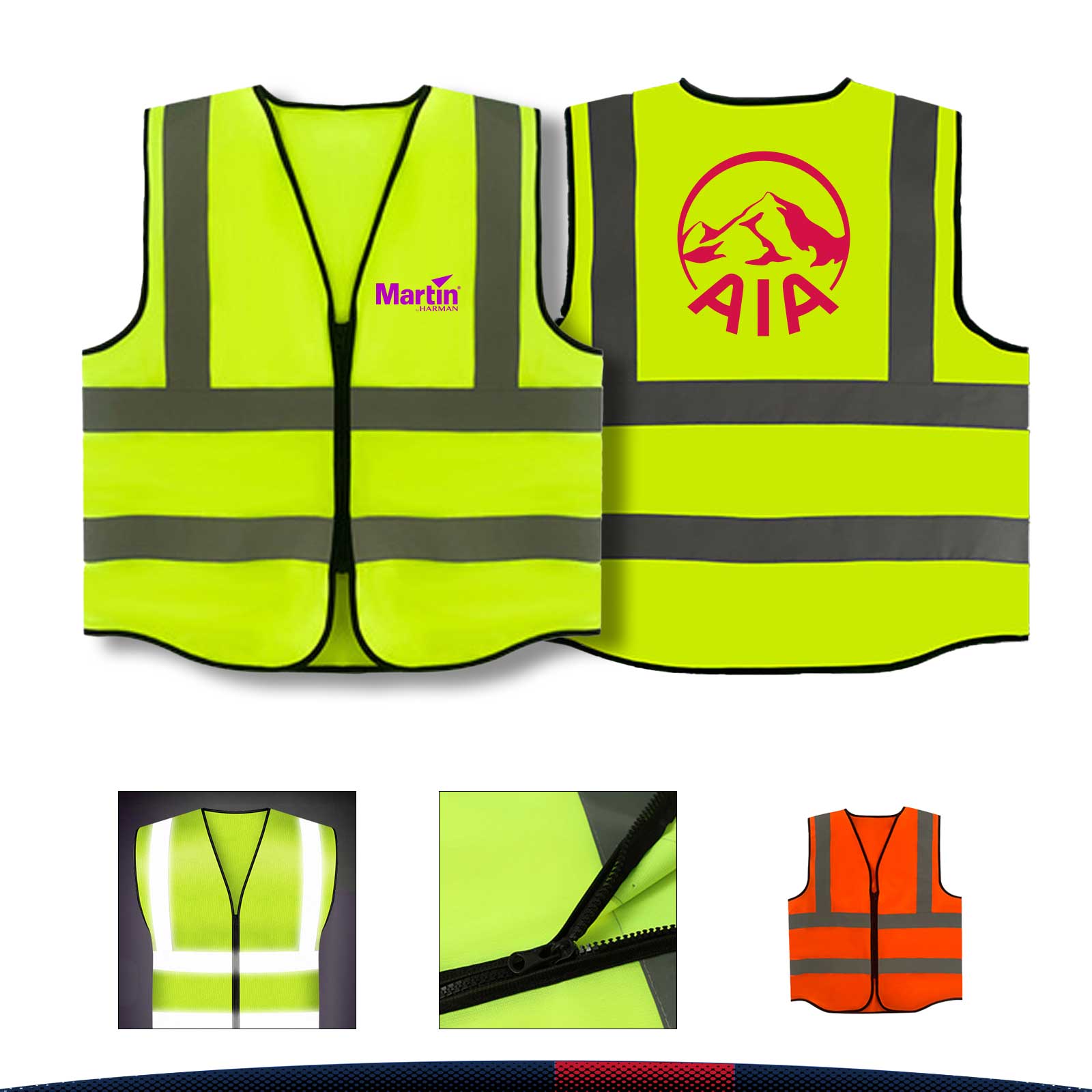 Worker Reflective Safety Vest 1