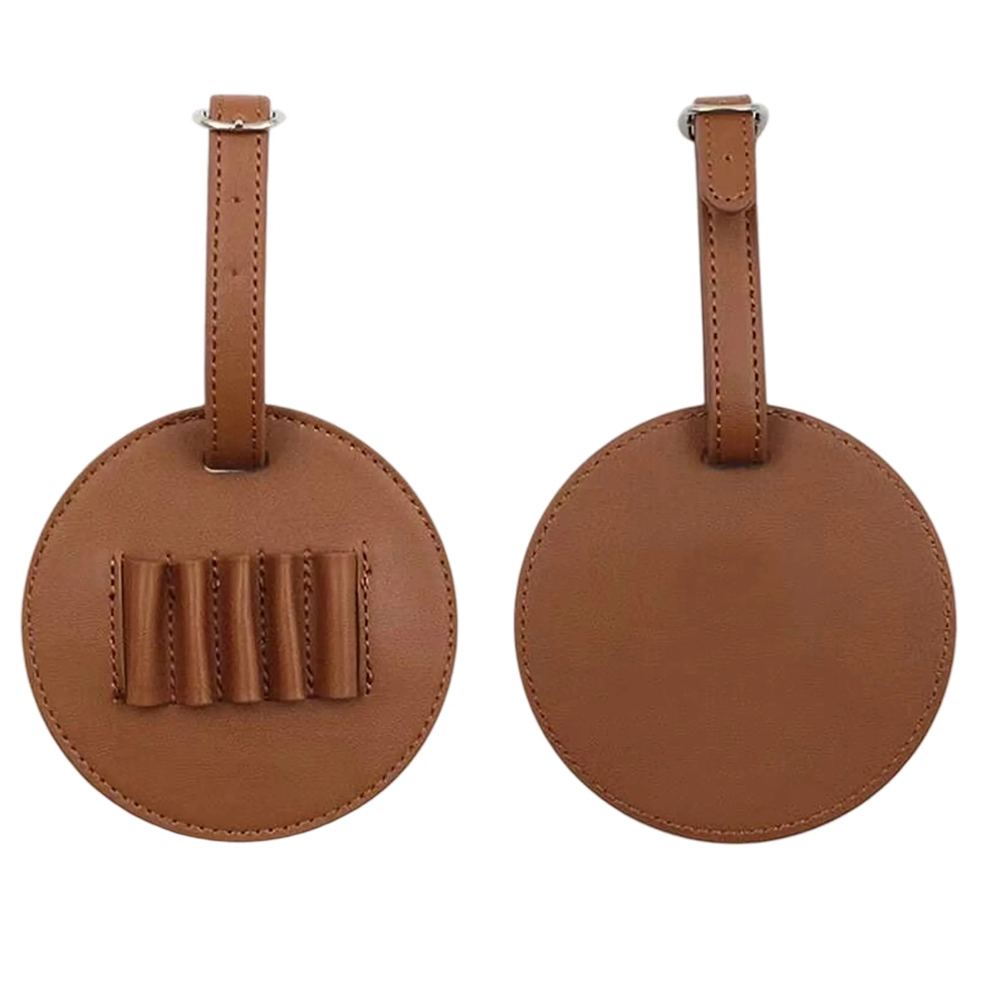 PU Leather Golf Tee Holder with Buckle 5