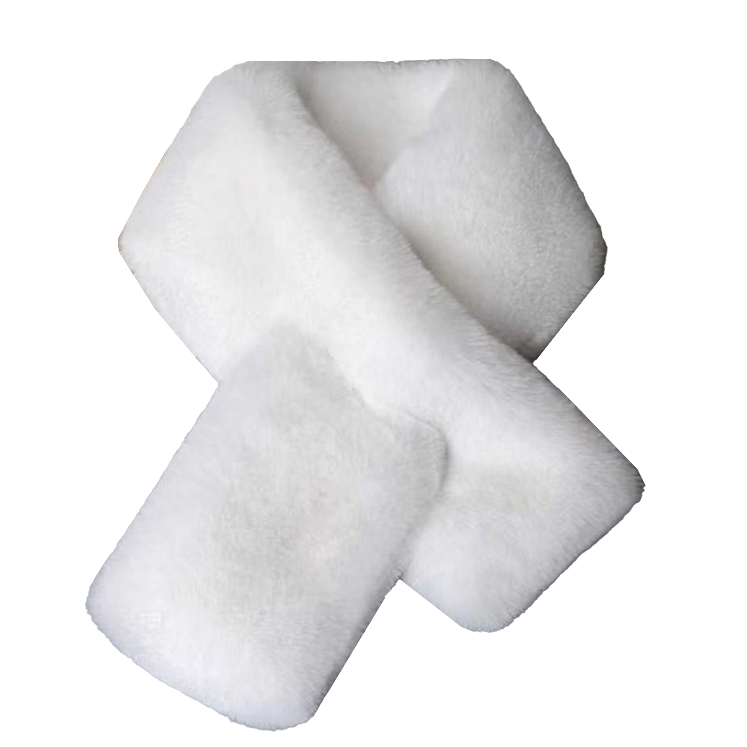Cotton-Polyester Winter Warm Plush Scarf 2