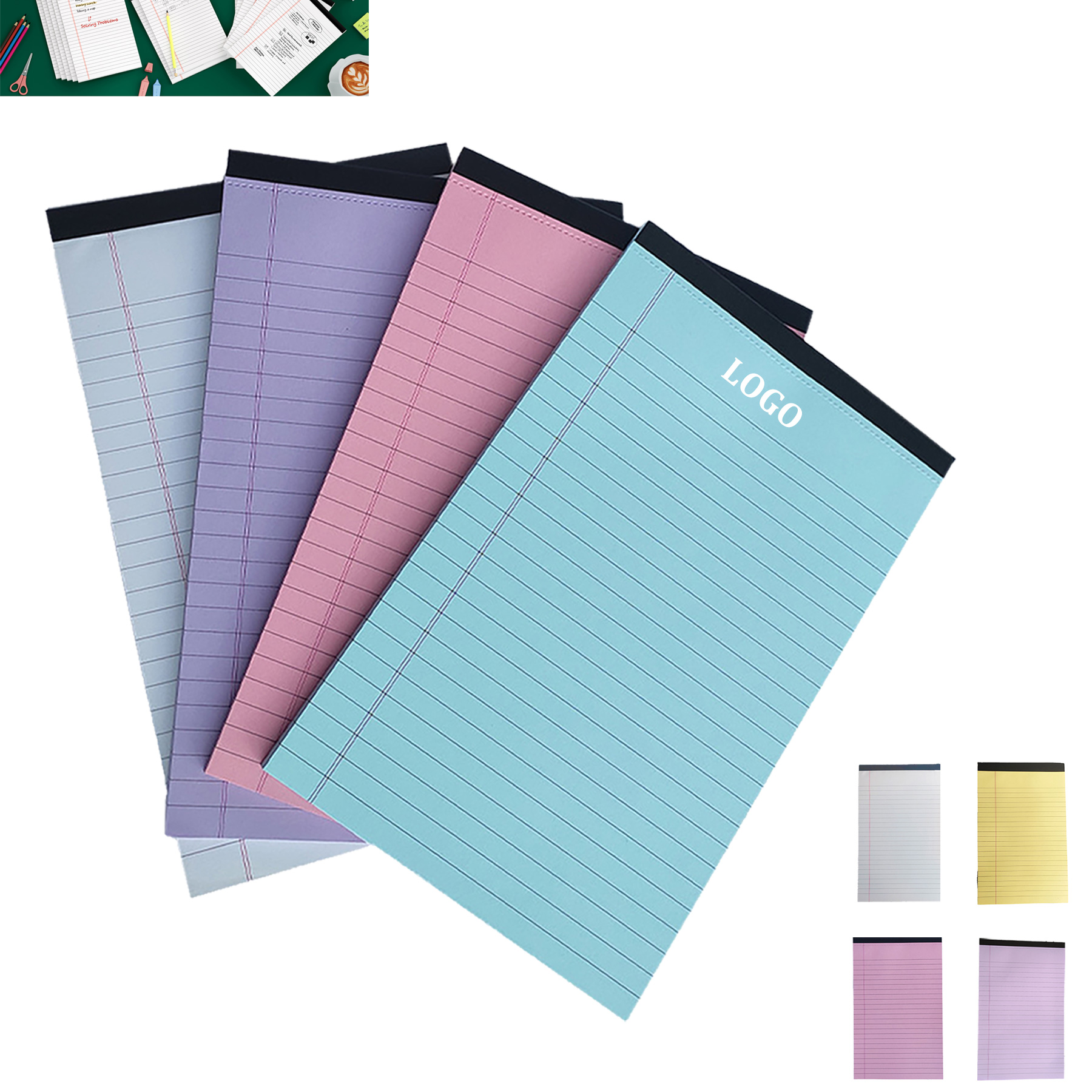 Narrow Ruled Writing Notepad 2