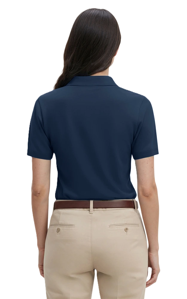 Ladies' Superblend V-Neck Polo 75