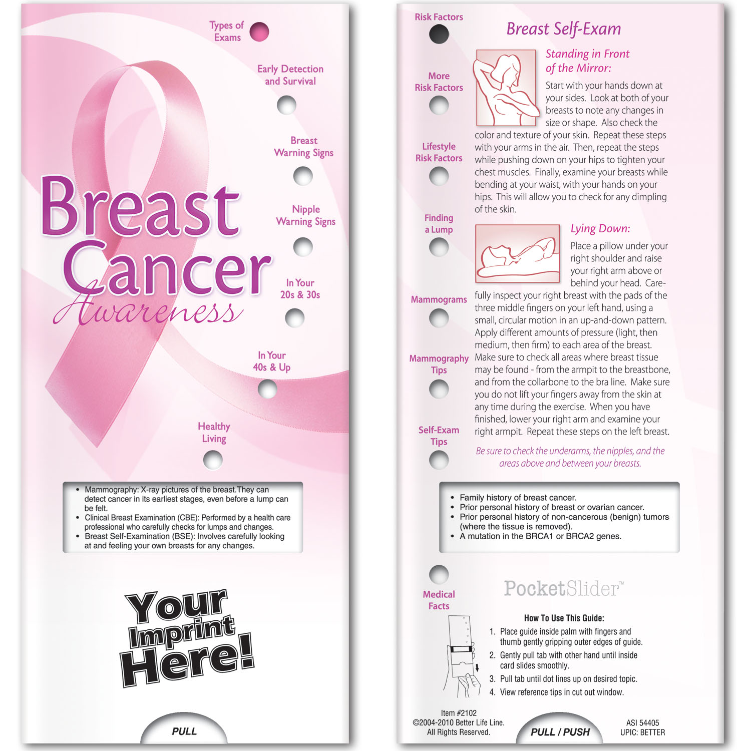 Pocket Slider - Breast Cancer Awareness 2