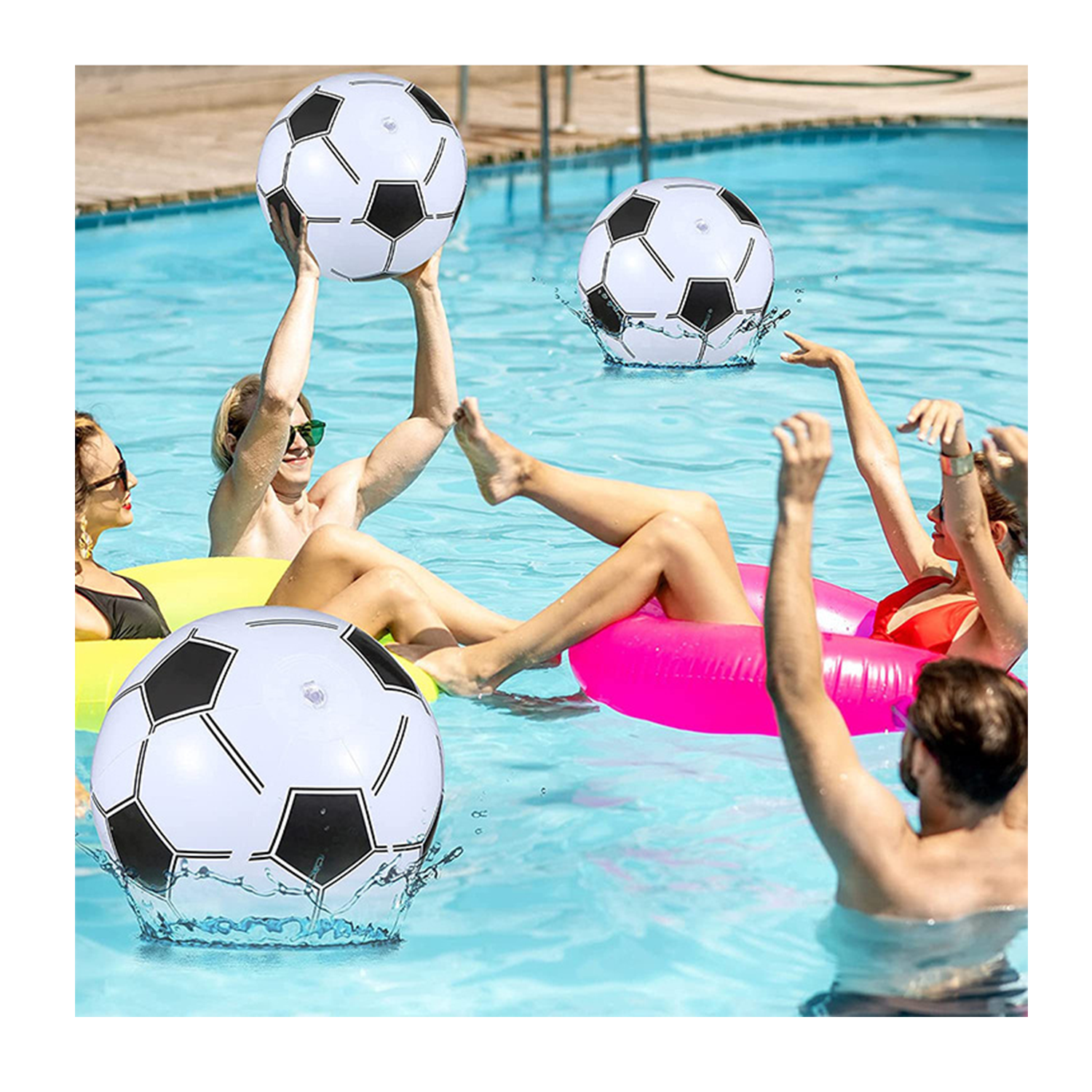 16" Inflatable Soccer Ball 4