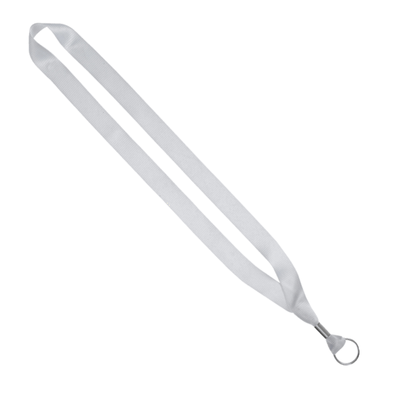 USA Made 0.75" Dye-Sublimated Lanyard with Zinc Crimp & Zinc Split-Ring 33