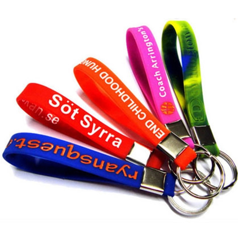 Silicone Bracelet Key Chain 2