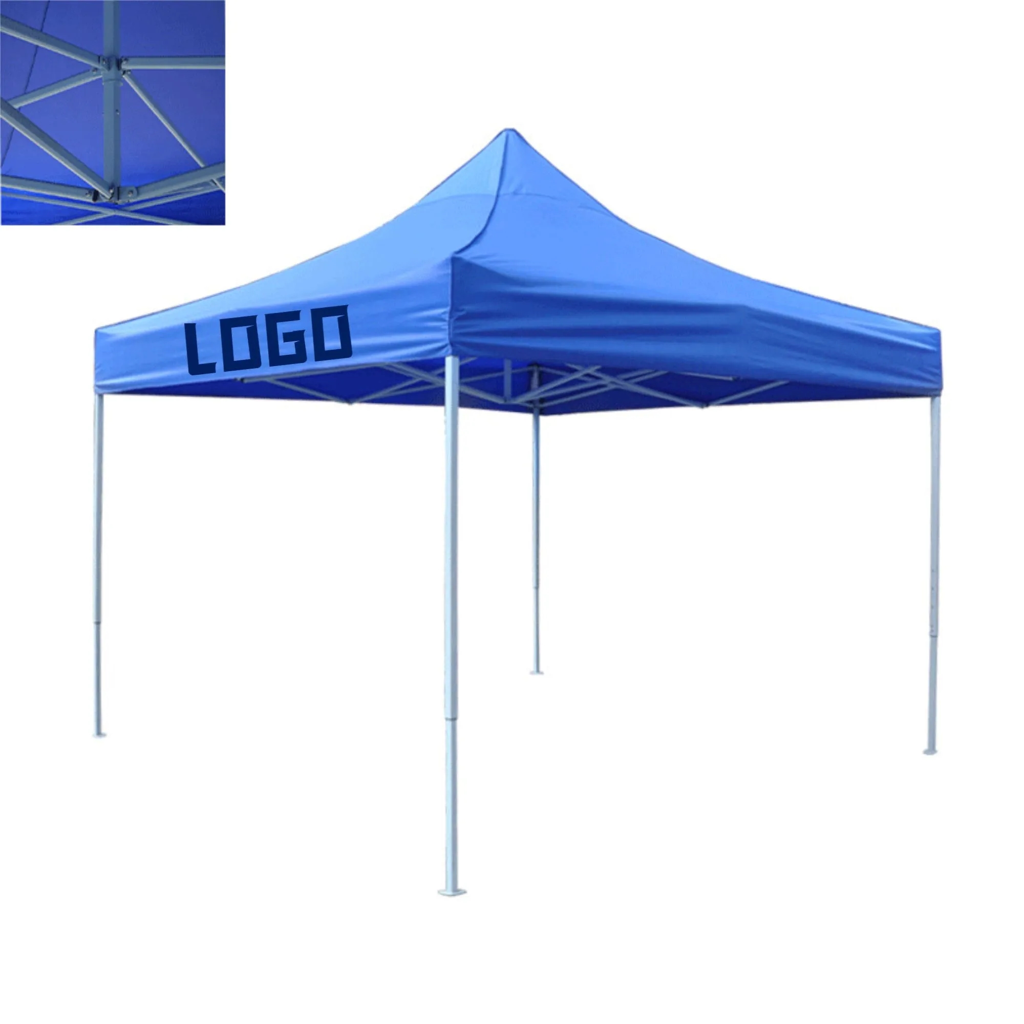 MOQ 1 Manual Bold Folding Sun Protection Rain Canopy 2