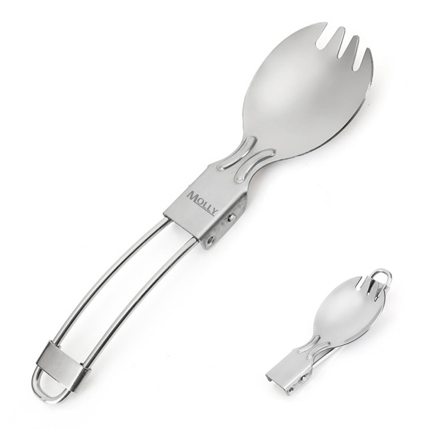 2 in 1 Multifunction Metal Spoon Fork 1