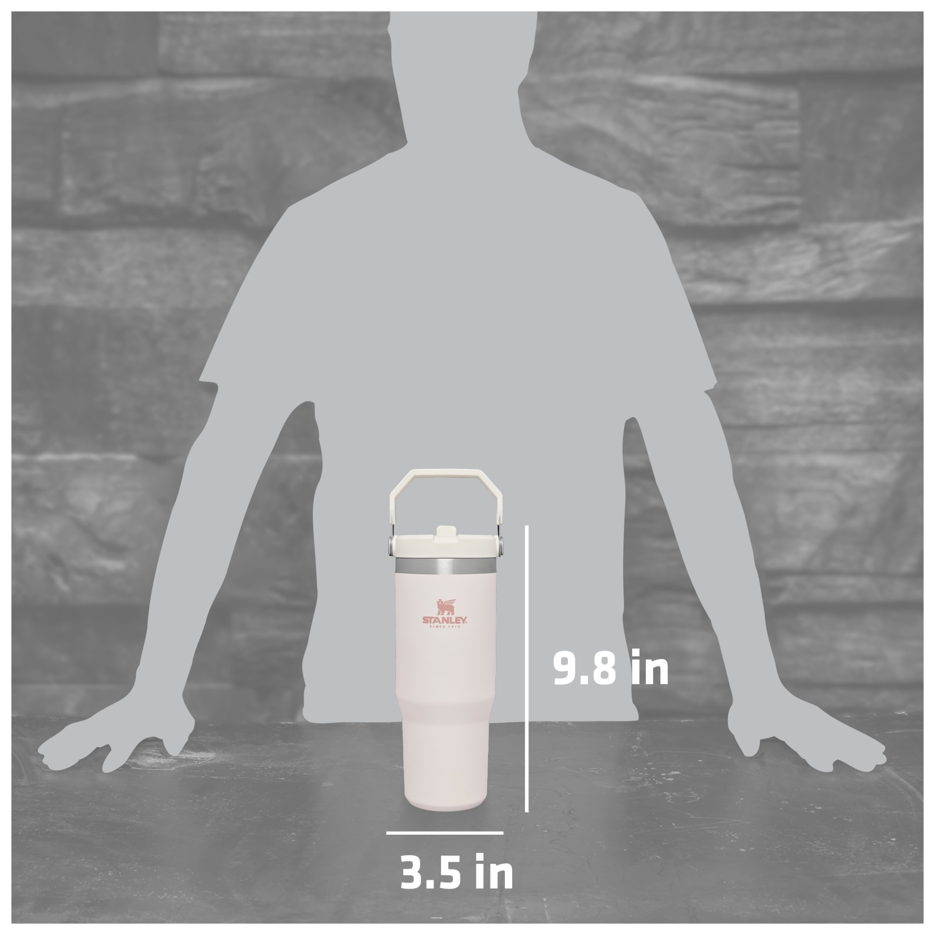 IceFlow Flip Straw Tumbler 30oz