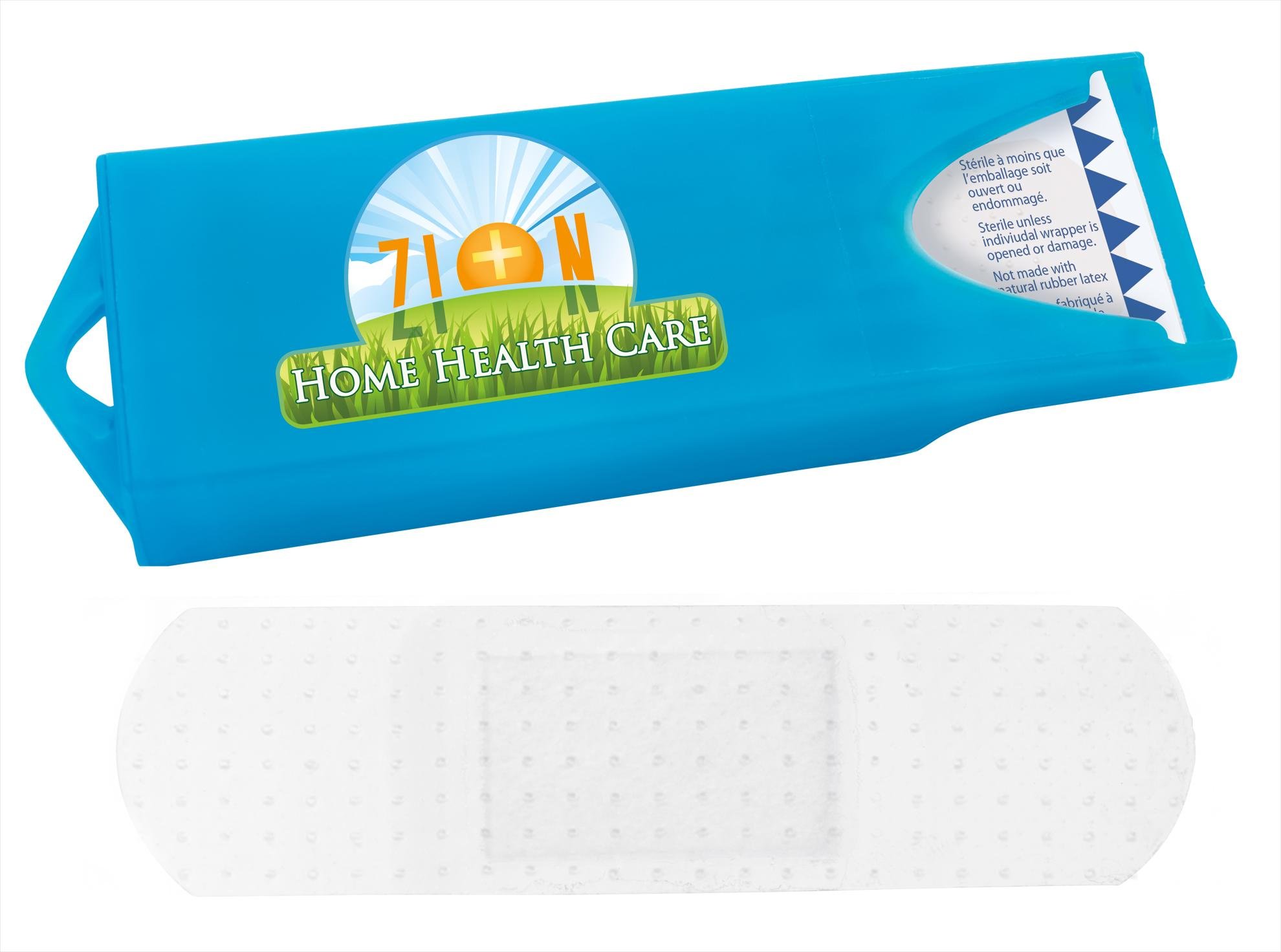 Good Value™ Original Colored Dispenser w/Clear Bandages 28