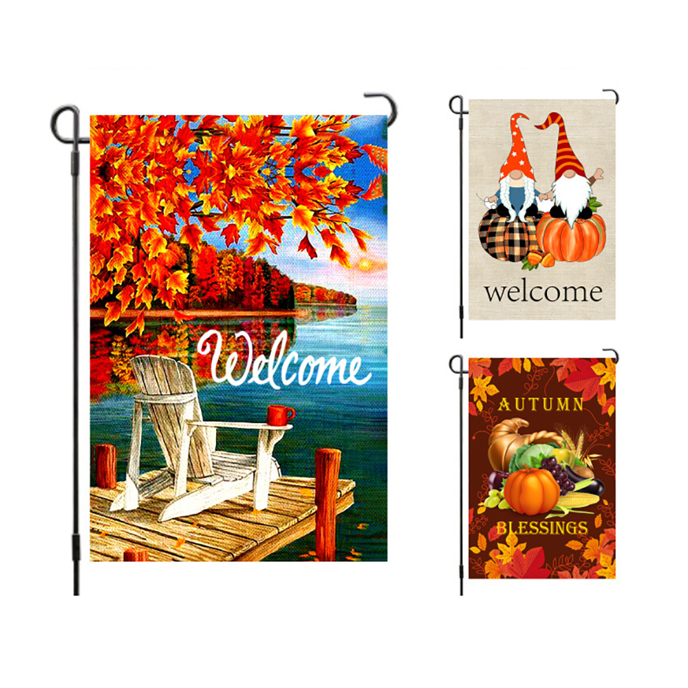 30x45cm Autumn Thanksgiving Garden Flag 2