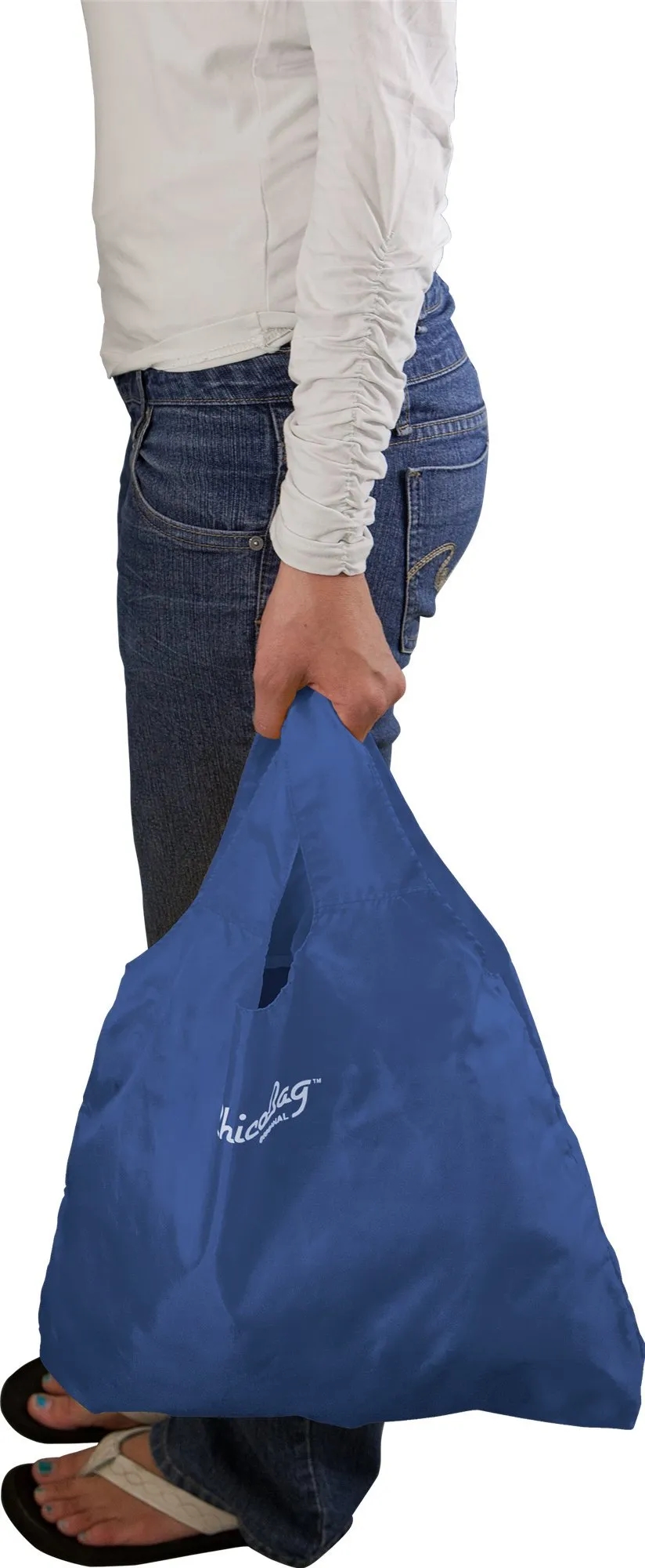 Large Reusable Foldable Grocery Bags, custom tote bag with logo imprint 4