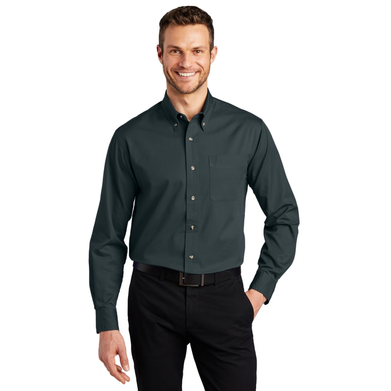 Port Authority Tall Long Sleeve Twill Shirt. 10