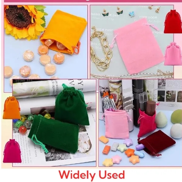Velvet Drawstring Bags 4