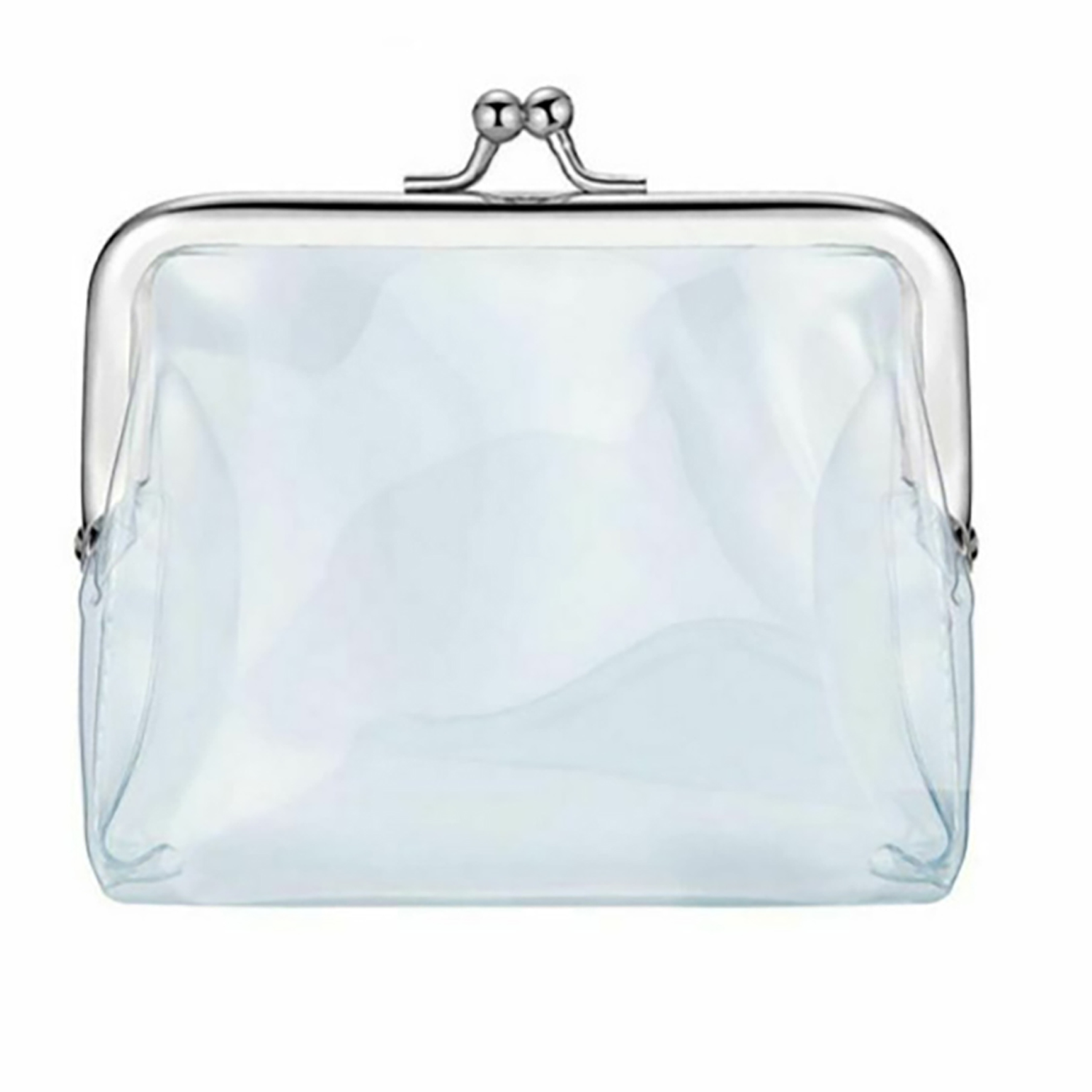 Waterproof Clear PVC Coin Purse w/ Lock Design 1