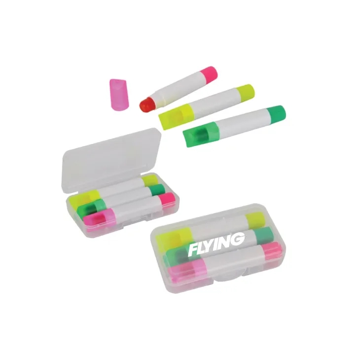 3pc Gel Highlighter Set with Case