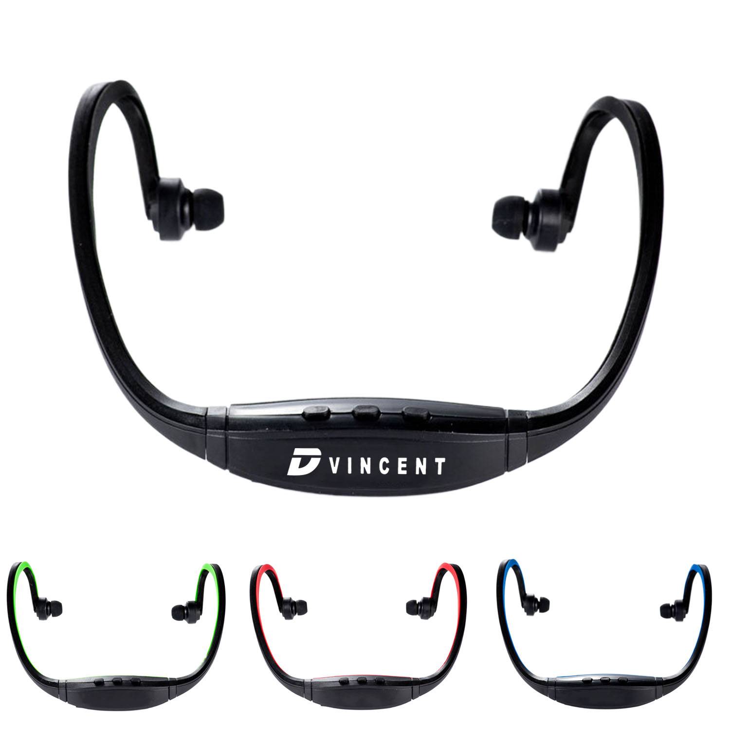 Secure Fit Wireless Bluetooth Neckband Headphones 4