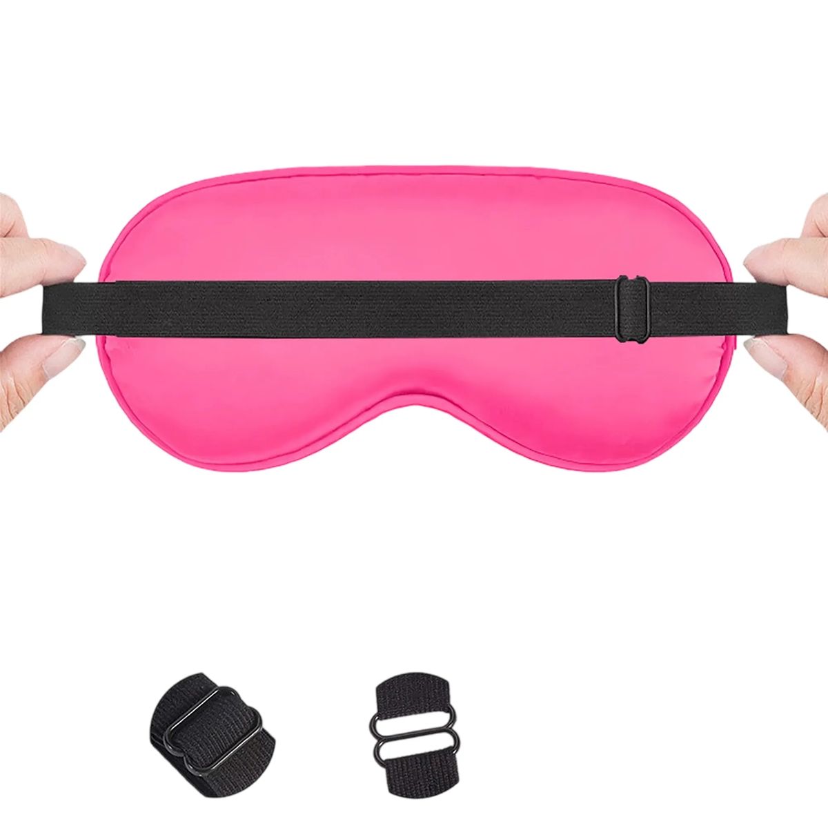 Adjustable Eye Mask Satin Soft Design 19