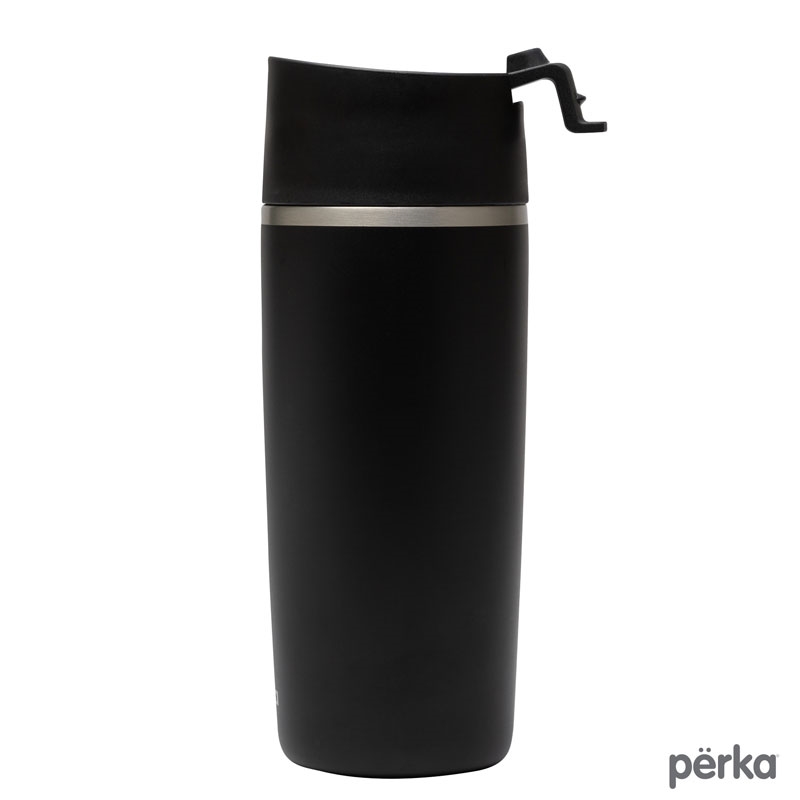 Perka® Macchiato 12 oz. Double Wall Coffee/Tea Press Tumbler 1