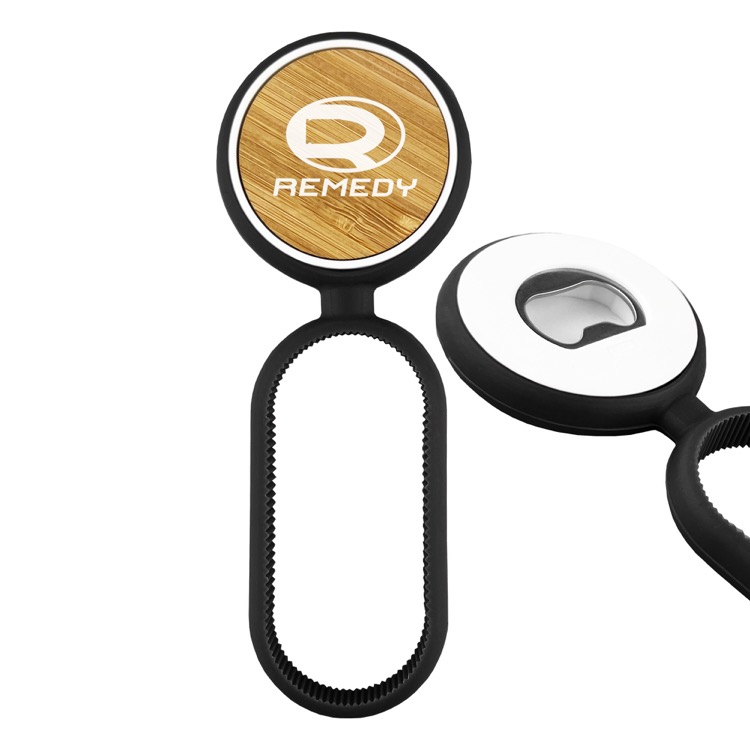 Multifuncation Bamboo Bottle Opener 2