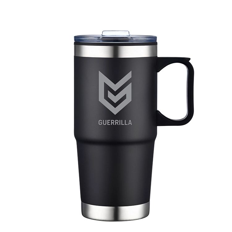 HOLSTON - 24 OZ S/S TRAVEL MUG WITH STAINLESS STEEL BOTTOM 2