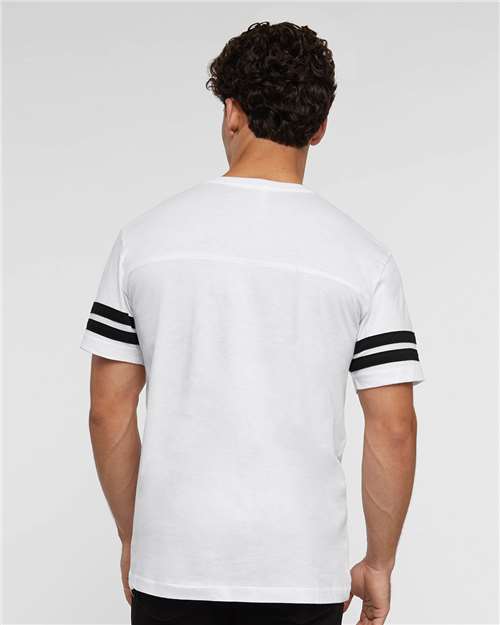 Unisex Football Fine Jersey Tee - 6937 55