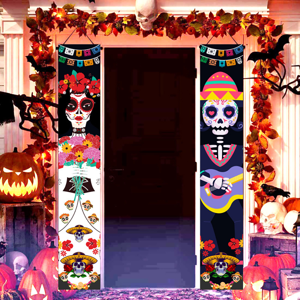 180x30cm Halloween Couplet Hanging Flag 4