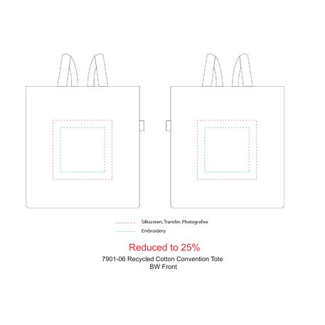 Recycled Cotton Convention Tote 33