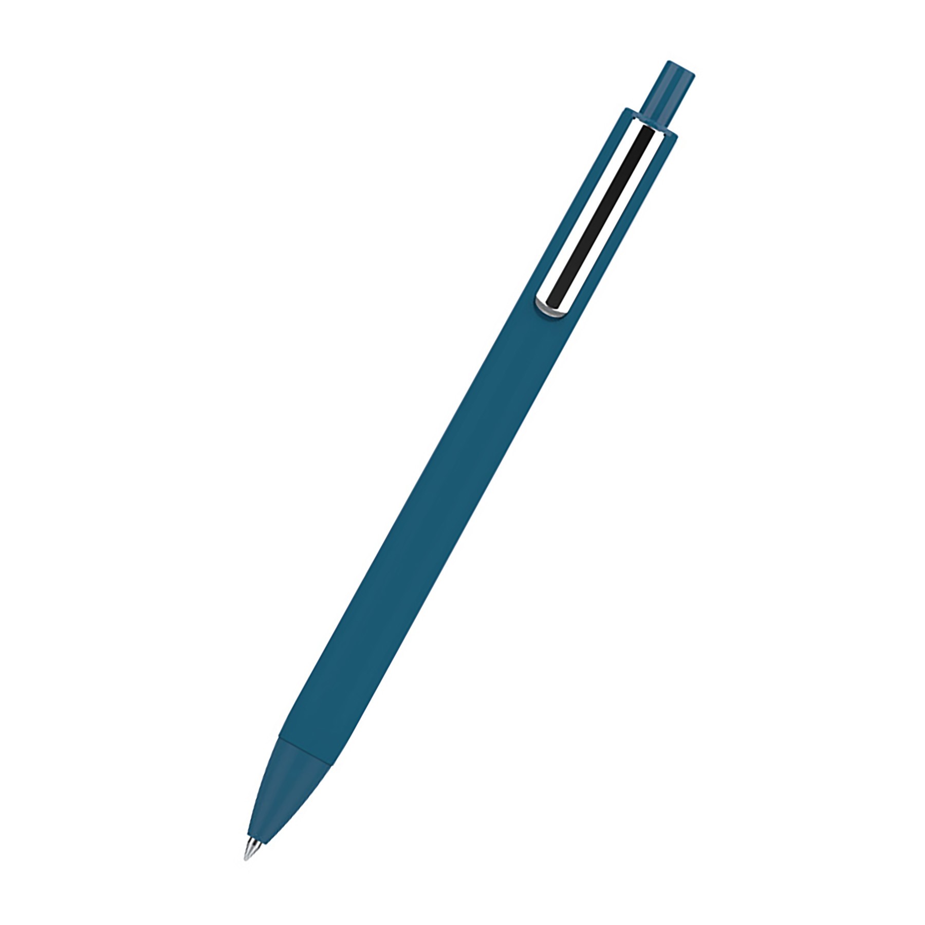Slim Clik Gel Pen With Metal Clip 7