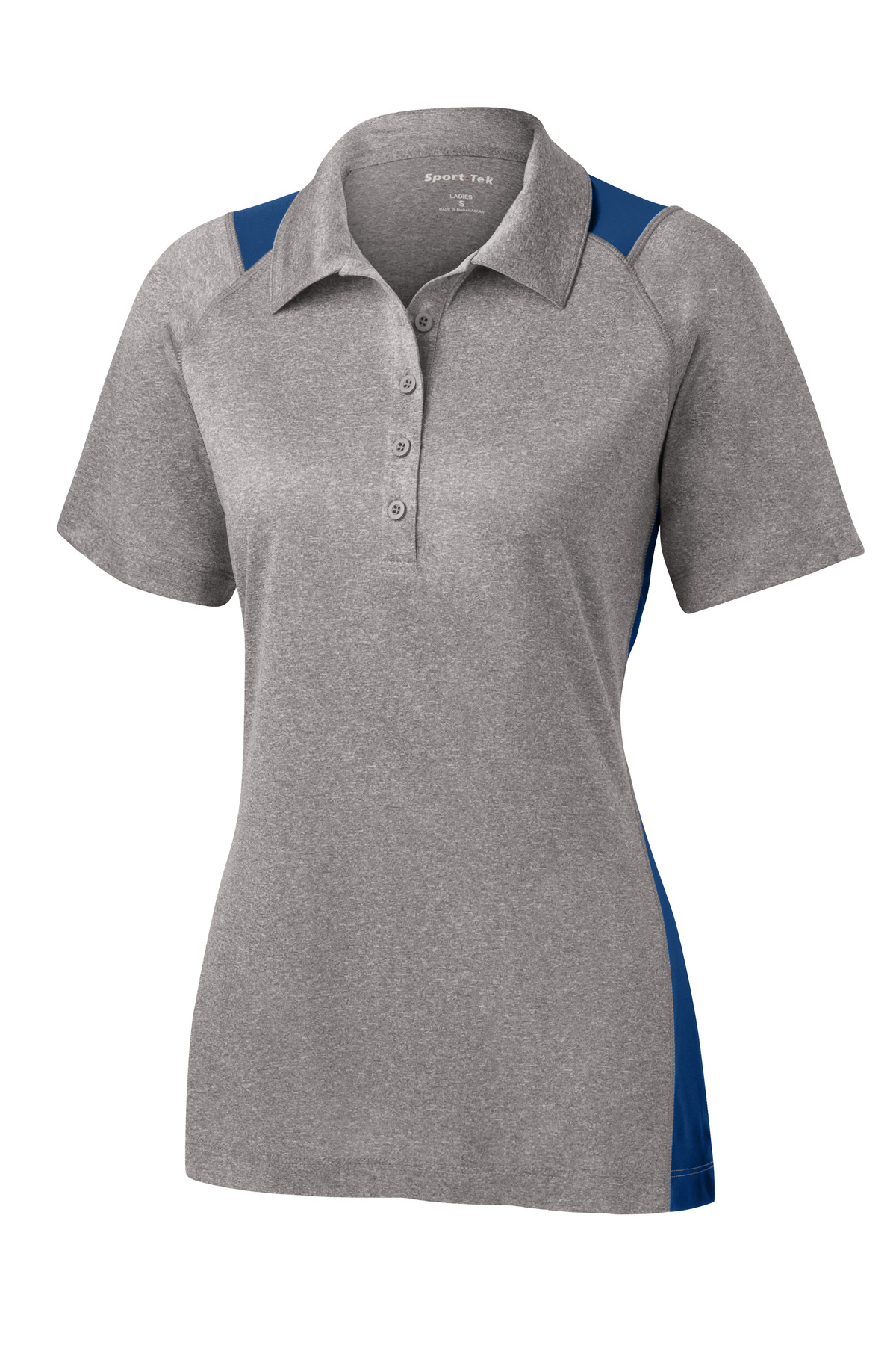 Sport-Tek® Women's Heather Colorblock Contender Polo 63