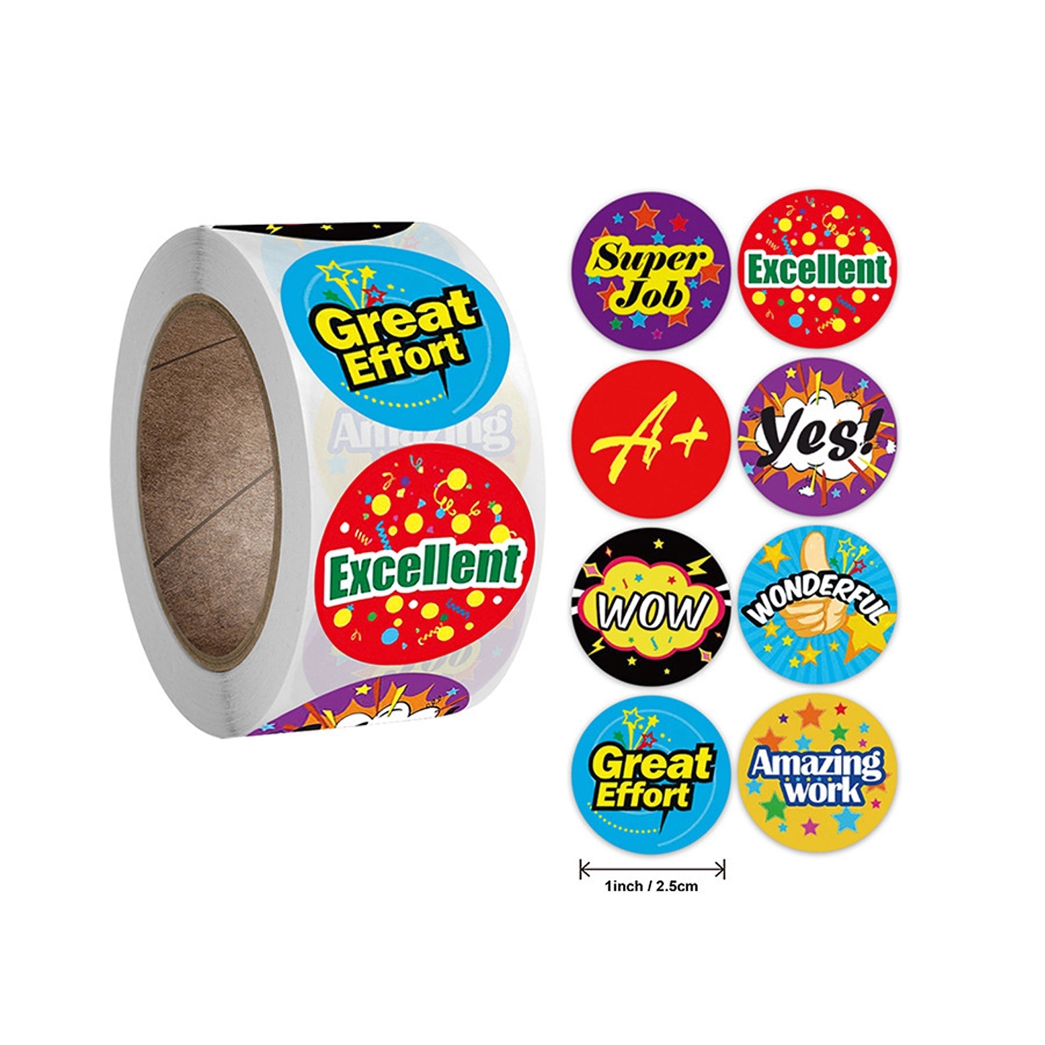 Cute Reward Motivational Stickers 1