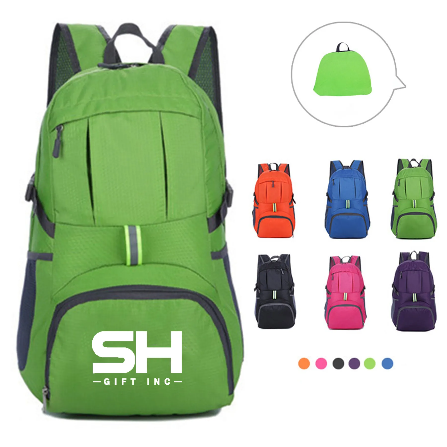 Large Capacity Foldable Hiking Backpack 5