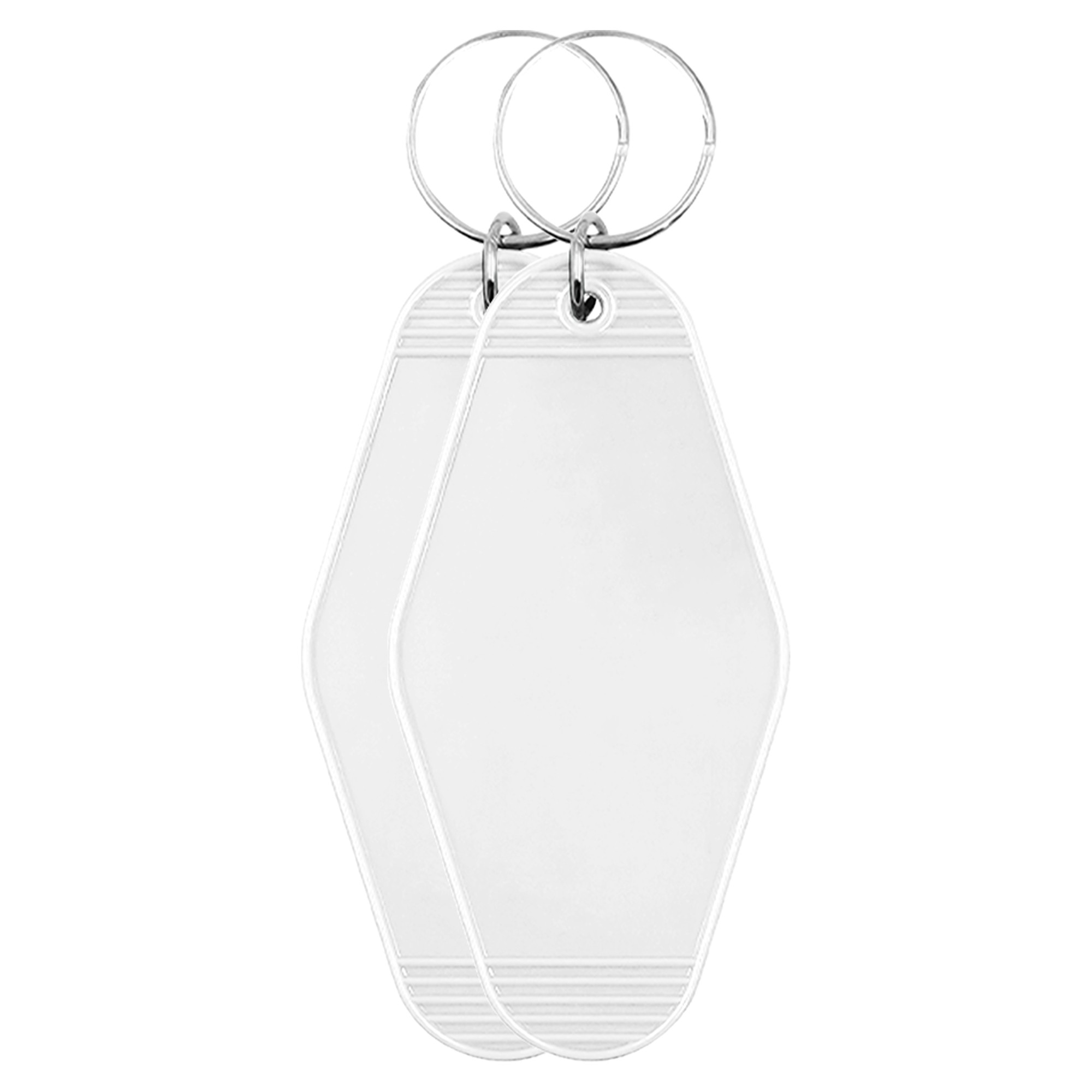 ABS Diamond Tag Hotel Keychain 10