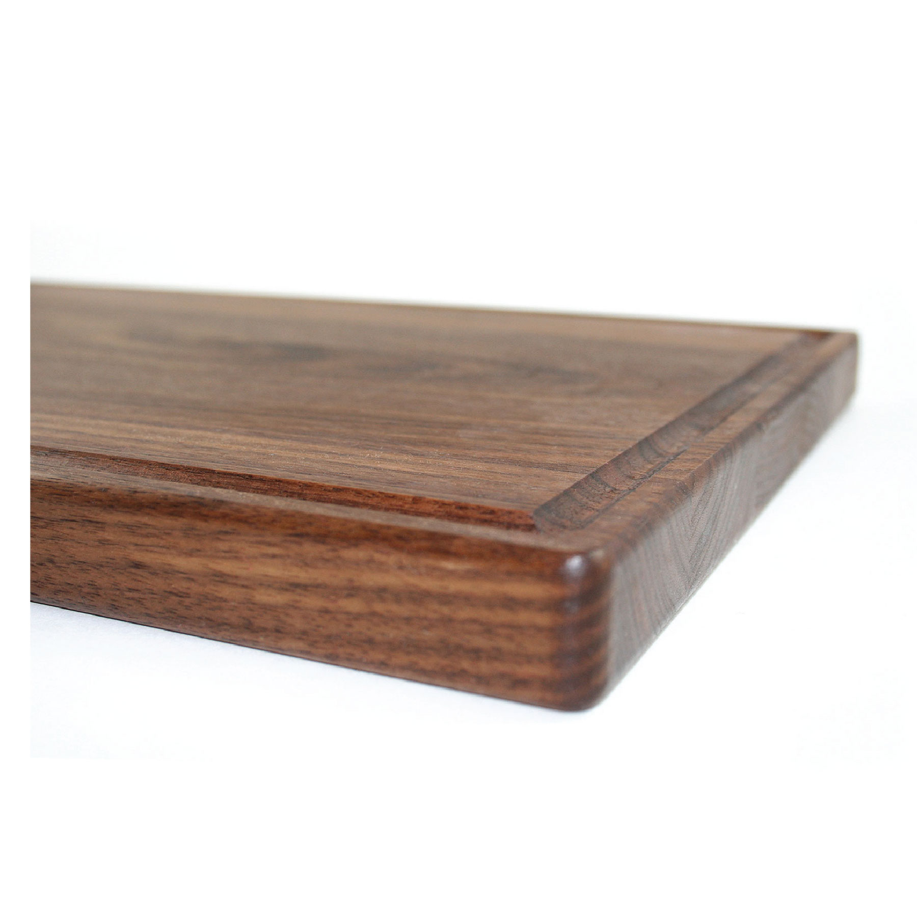 11" x 17" x 1" Walnut Cutting Board with Juice Groove 5