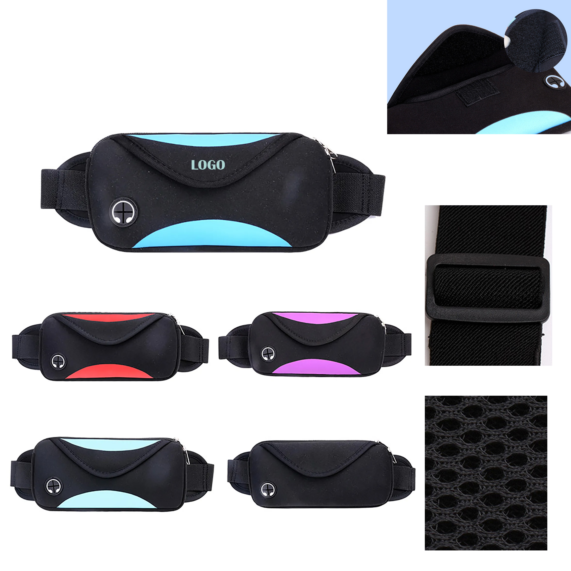 Athletic Waterproof Belt Pack 3