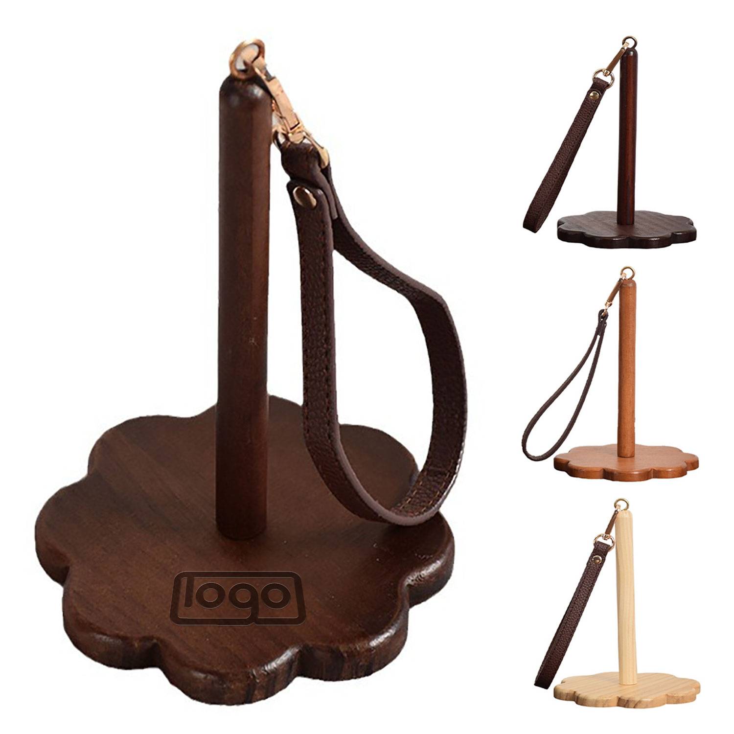 Wooden Spool Rack 12