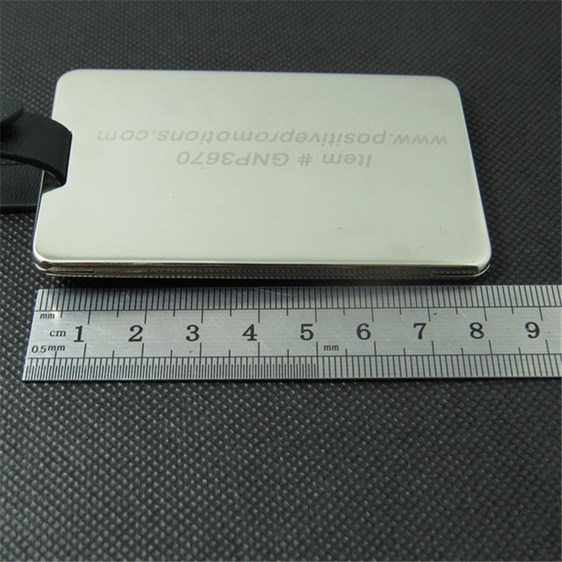 Metal Luggage Tag 2
