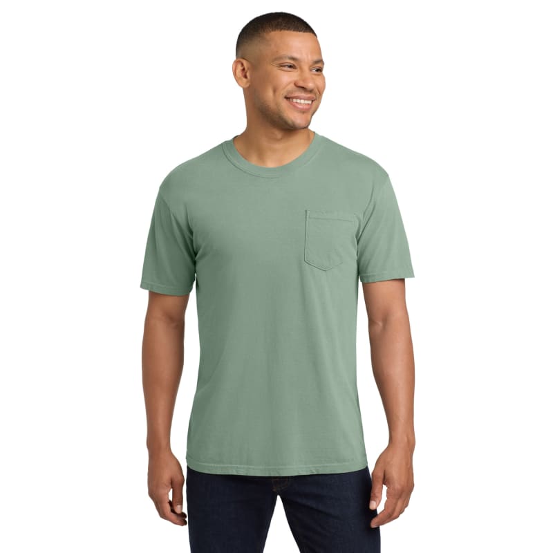 COMFORT COLORS Heavyweight Ring Spun Pocket Tee. 62