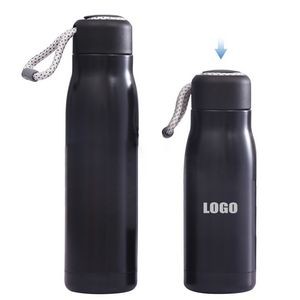 350ml Bamboo Stainless Steel Bottle With Double Walled Insulation 3
