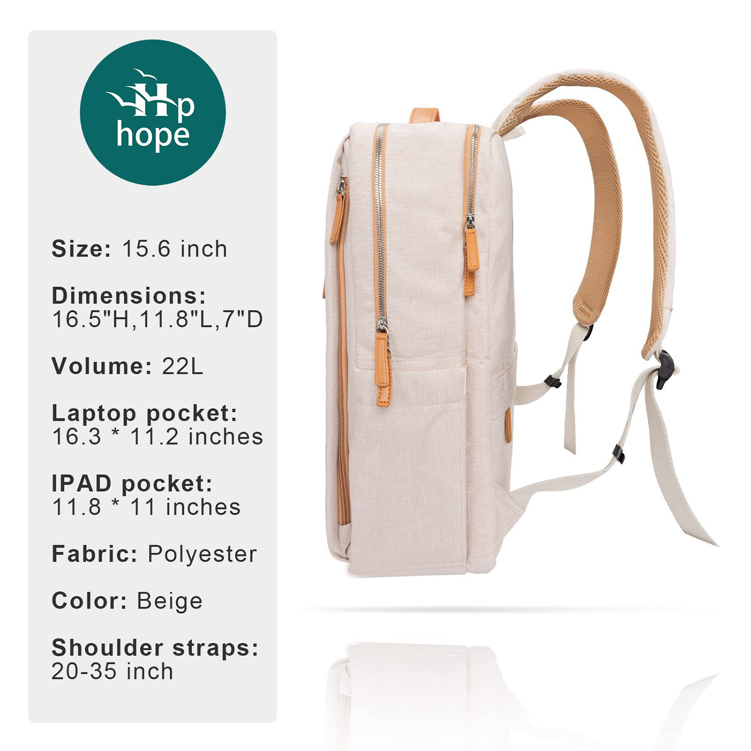 Waterproof travel work Backpack 3