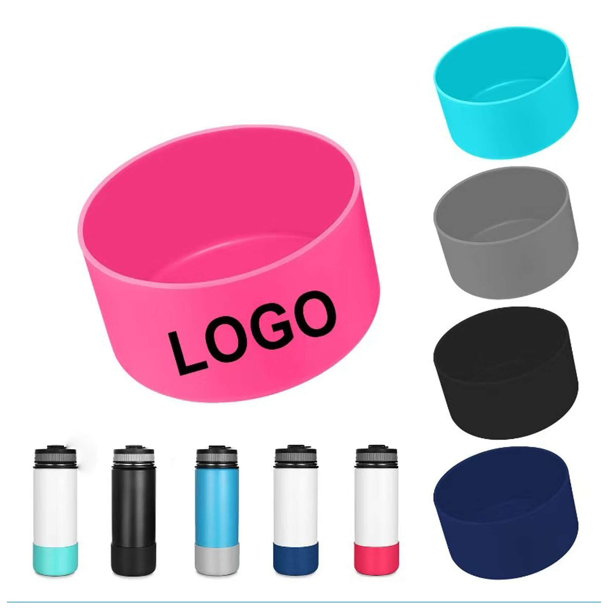 Silicone Boot for Water Bottles MOQ50 2
