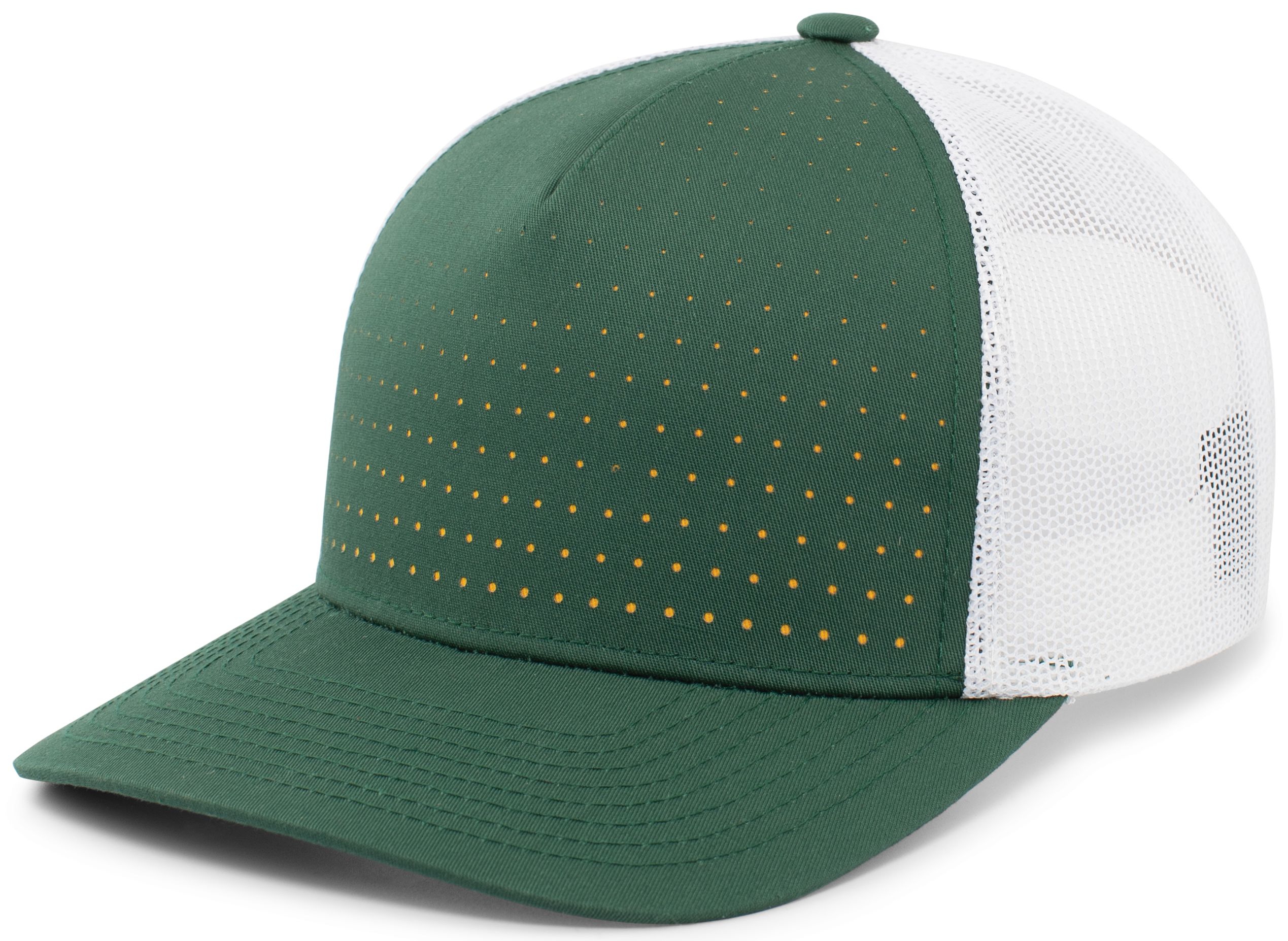 Perforated 5-Panel Trucker Snapback Cap 6
