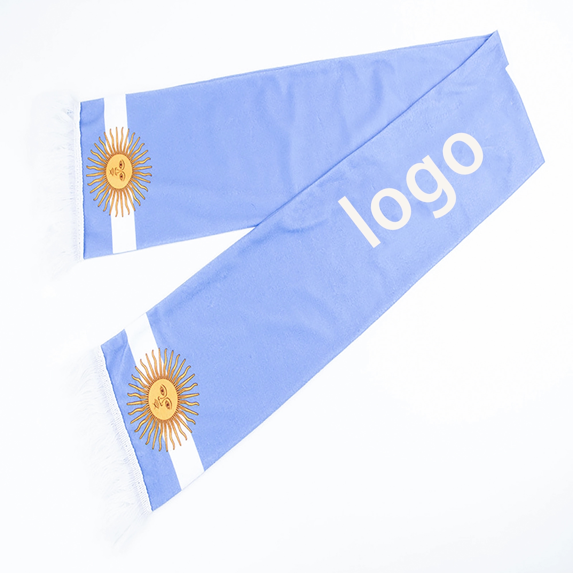 Fan print scarf 4