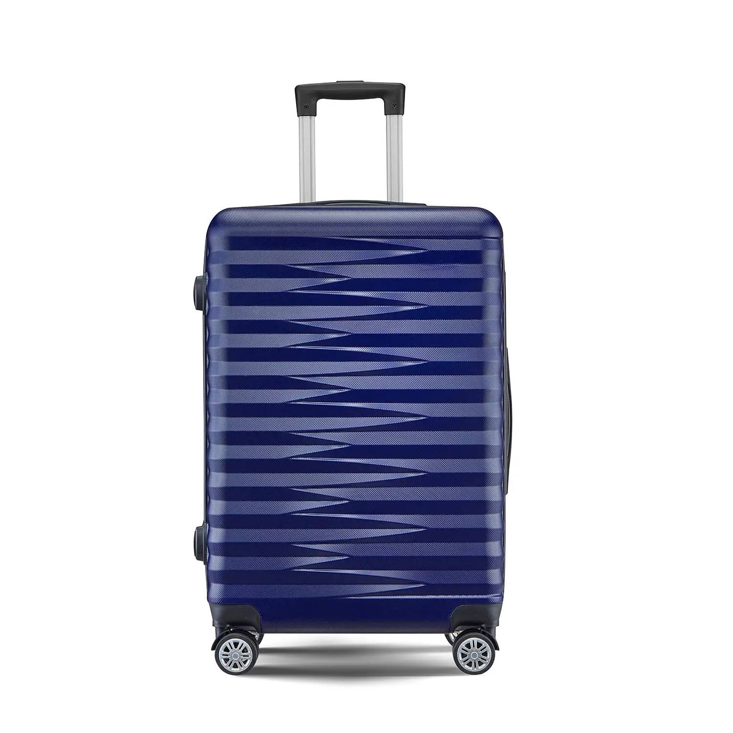20 Inch Telescopic Locking Suitcase w/ Combination Lock 7