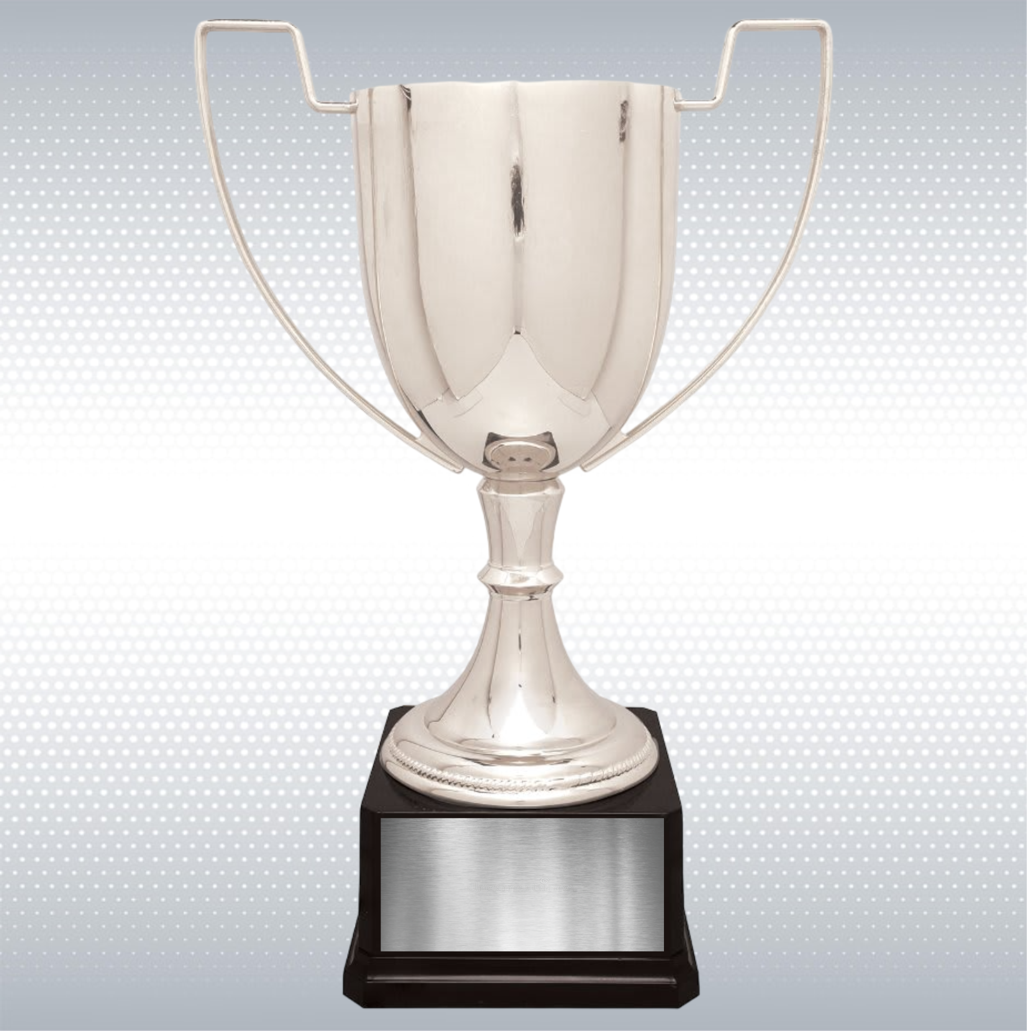 15 1/4" Completed Zinc Cup Trophy on Plastic Base 8