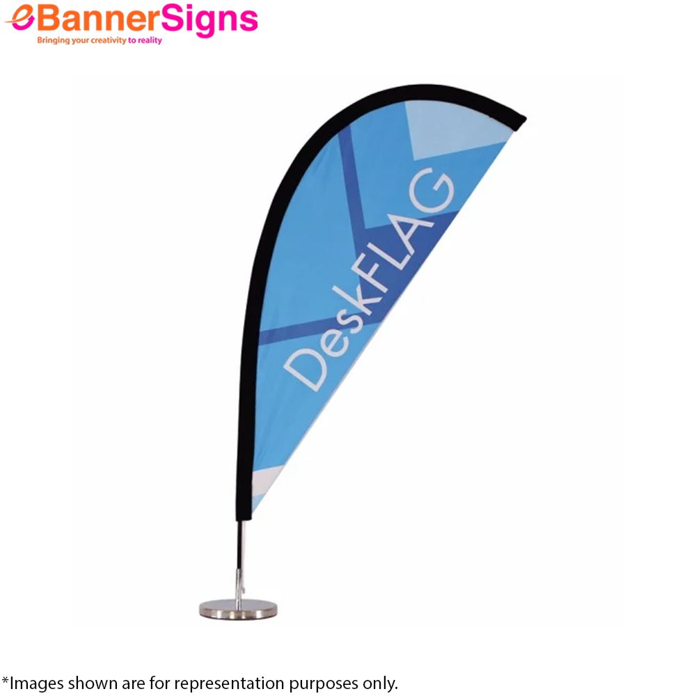 Teardrop Desk Flag 5