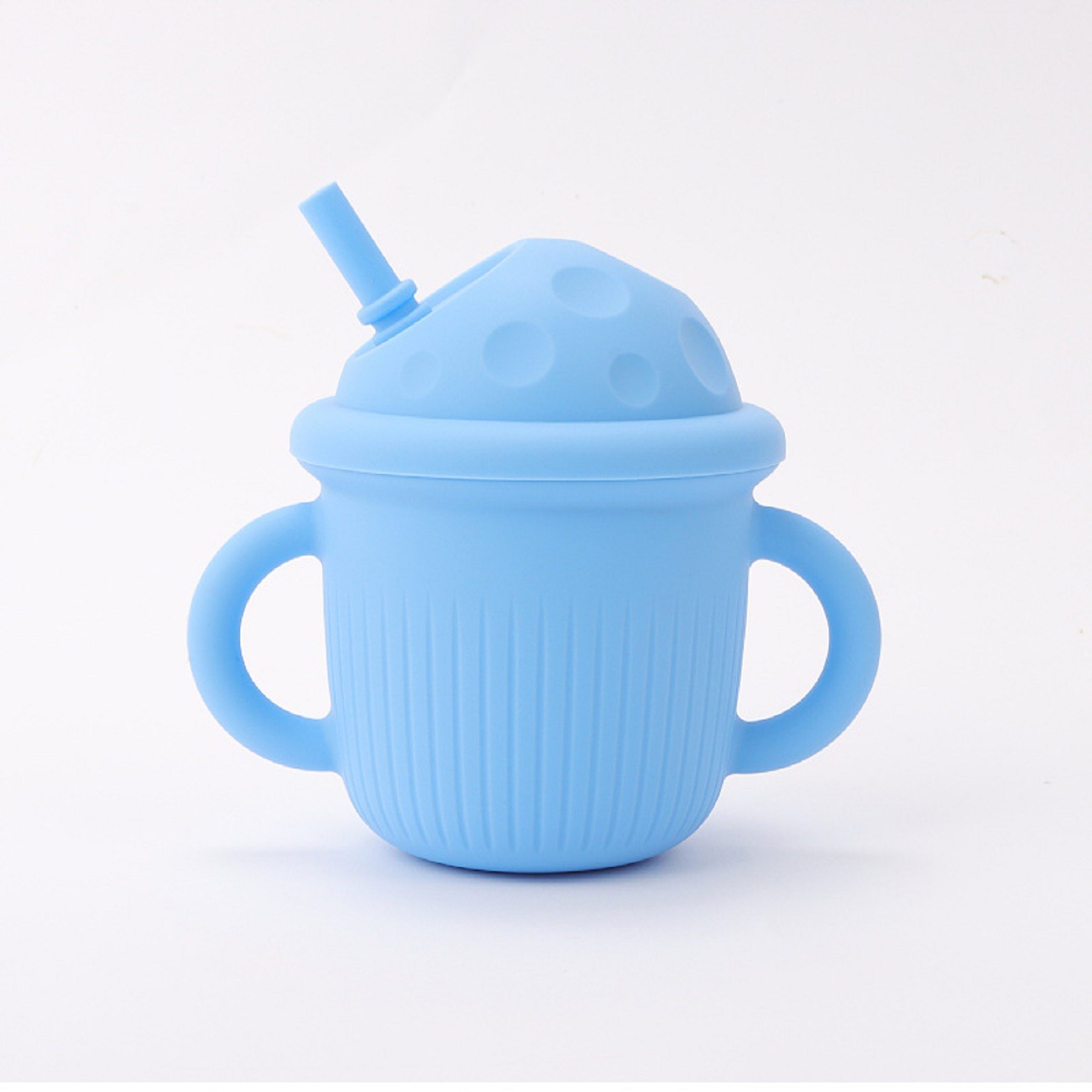 Toddler Silicone Training Cup With Straw 3