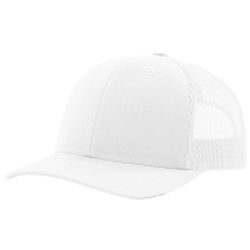 Richardson 112+ R-FLEX Adjustable Trucker Hat w/Leatherette Adhesive Patches or Embroidery 10