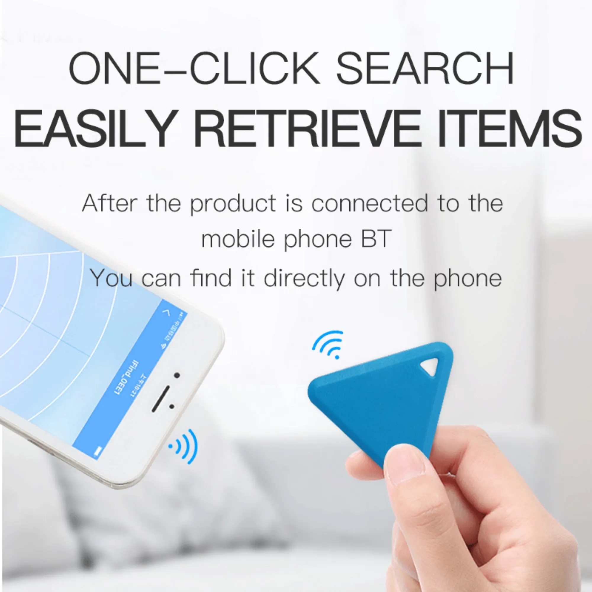Triangle Portable Mini Wireless Anti Loss Device 4