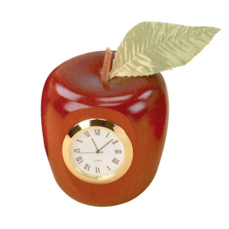 Apple Clock with imprint 1